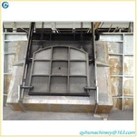 Porta de forno de aceiro fundido resistente ao calor