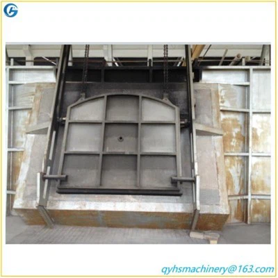 Porta de forno de aceiro fundido resistente ao calor